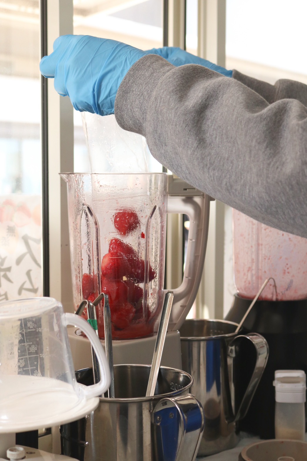 スムージー作り